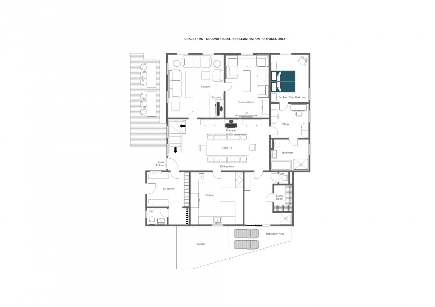 Chalet 1597 Lech Floor Plan 2